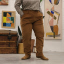 Pantalon Marcus - armuré chanvre/coton naturel - Quintessence