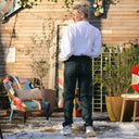 Pantalon Marcus - lin émeraude - Quintessence