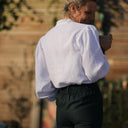 Pantalon Marcus - lin émeraude - Quintessence