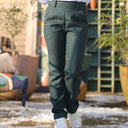 Pantalon Marcus - lin émeraude - Quintessence