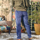 Pantalon Marcus - velours côtelé bleu de travail - Quintessence