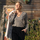 Pantalon Marcus - velours côtelé noir - Quintessence