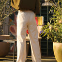 Pantalon Nestor coton/lin ivoire - Quintessence