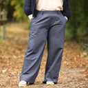 Pantalon Nestor - jean noir stone - Quintessence