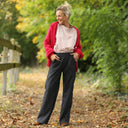 Pantalon Nestor - jean noir stone - Quintessence