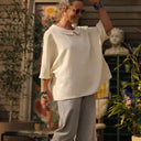 Pantalon Nestor lin gris perle - Quintessence