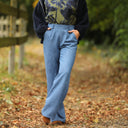 Pantalon Nestor - Modal bleu stone - Quintessence