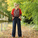 Pantalon Nestor - velours côtelé marine - Quintessence