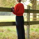 Pantalon Nestor - velours côtelé marine - Quintessence