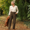 Pantalon Nestor - Velours côtelé moka - Quintessence