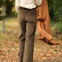 Pantalon Nestor - Velours côtelé moka - Quintessence