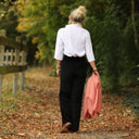 Pantalon Nestor - velours côtelé noir - Quintessence