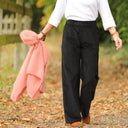 Pantalon Nestor - velours côtelé noir - Quintessence