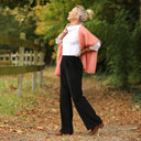 Pantalon Nestor - velours côtelé noir - Quintessence