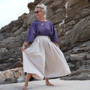 Pantalon Paco - coton lavé ficelle - Quintessence