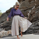 Pantalon Paco - coton lavé ficelle - Quintessence