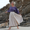 Pantalon Paco - coton lavé ficelle - Quintessence