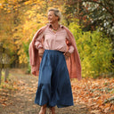 Pantalon Paco - jean de coton bleu - Quintessence