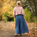 Pantalon Paco - jean de coton bleu - Quintessence