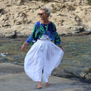 Pantalon Paco - lin blanc - Quintessence