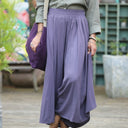 Pantalon Paco - sergé de viscose lavande - Quintessence