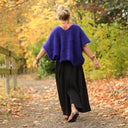 Pantalon Paco - sergé de viscose noire - Quintessence