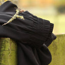 Pantalon Paco - sergé de viscose noire - Quintessence