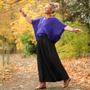 Pantalon Paco - sergé de viscose noire - Quintessence