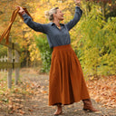 Pantalon Paco - velours milleraies écureuil - Quintessence