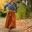 Pantalon Paco - velours milleraies écureuil - Quintessence