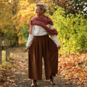 Pantalon Paco - velours milleraies écureuil - Quintessence