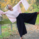 Pantalon Paco - velours milleraies marine - Quintessence