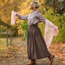 Pantalon Paco - velours milleraies moka - Quintessence