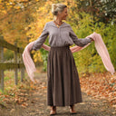 Pantalon Paco - velours milleraies moka - Quintessence