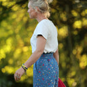 Pantalon Suwannee coton armuré fleurs des bois | Quintessence