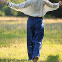 Pantalon Tino - Jean de coton bleu - Quintessence