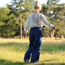 Pantalon Tino - Jean de coton bleu - Quintessence
