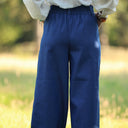 Pantalon Tino - Jean de coton bleu - Quintessence