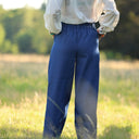 Pantalon Tino - Jean de coton bleu - Quintessence