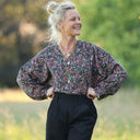 Pantalon Tino - Jean de coton noire - Quintessence