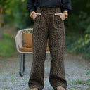 Pantalon Tino - Sergé de coton Léo - Quintessence