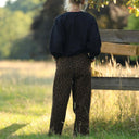 Pantalon Tino - Sergé de coton Léo - Quintessence