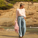 Pantalon Tom - jean stone - Quintessence