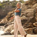 Pantalon Tom - sergé beige - Quintessence