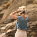 Pantalon Tom - sergé beige - Quintessence