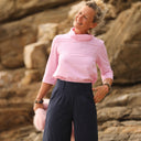 Pantalon Tom - sergé marine - Quintessence