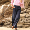 Pantalon Tom - sergé marine - Quintessence