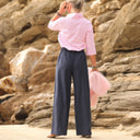 Pantalon Tom - sergé marine - Quintessence