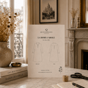 Patron papier robe Carole - Version imprimée en couleur taille réelle - Quintessence