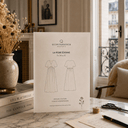 Patron papier robe Edonie - Version imprimée en couleur taille réelle - Quintessence